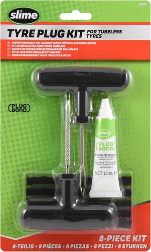 Kit réparation pneu slime - kit,