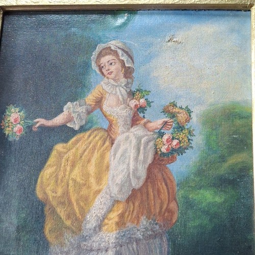 Malle tableau sur toile - g.,