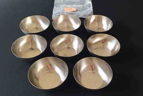 Coupelles neuves inox - en,