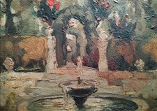 Tableau Huile Paysage