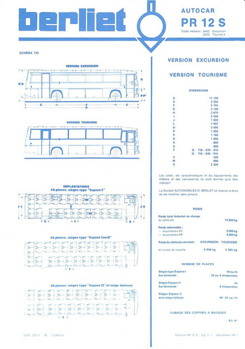 Berliet autocar s - pr,