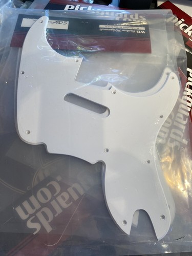 New white gloss pickguard for - white,