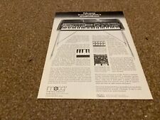 JBF10 ADVERT 11X8 MOOG POLYMOOG SYNTHESIZERS