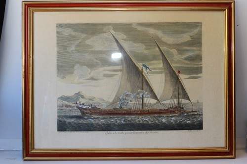 Cadre moderne mouluré laqué