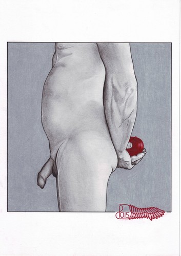 Croquis dessin art - , nu