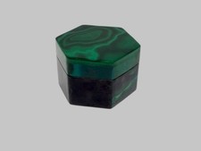 Boîte en Malachite avec