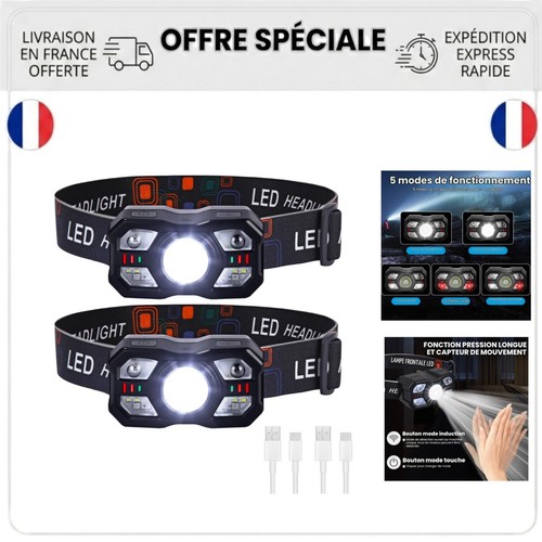 Lampe frontale led - frontale,