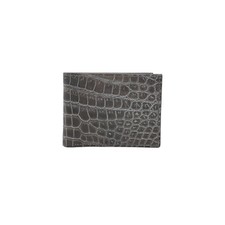 Ardoise Crocodile Leather Wallet
