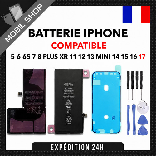 Batterie pour iphone - 6s, 7