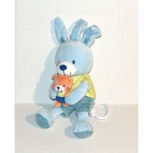 Doudou lapin musical bébé - doudou,