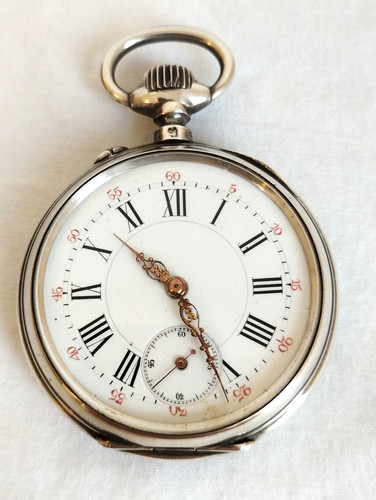 Montre gousset argent - montre, À