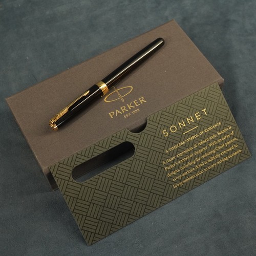 Parker sonnet cisele black - parker,