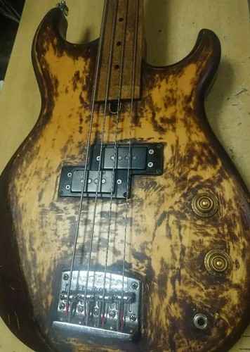 Yamaha fretless modified - yamaha,