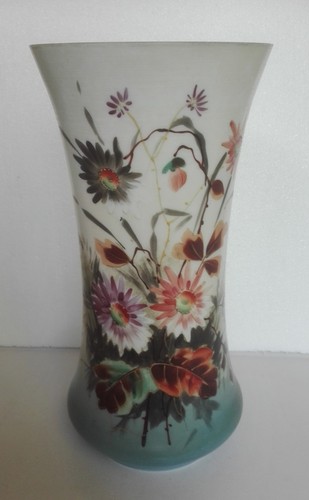 Vase ancien opaline - ancien, en