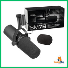 ✅ Microphone Dynamique Cardioïde SM7B Vocal Broadcast Podcast Recording