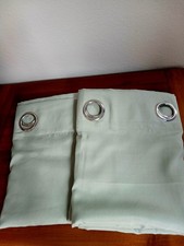 2 Rideaux à œillets 140 x