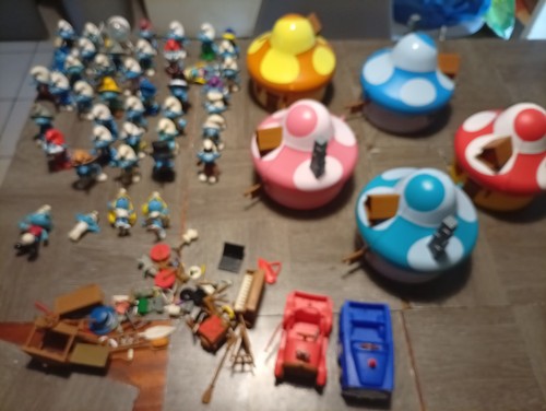 Lot schtroumpf smurf 42 - lot,