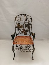 chaise en métal "décoration