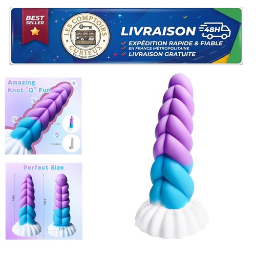 Gode réaliste silicone avec - gode,