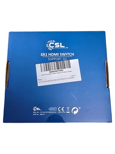Csl 3x1 hdmi - csl, switch