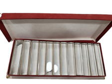 Baccarat 12 Crystal Knife Rests  Cristal Art Deco