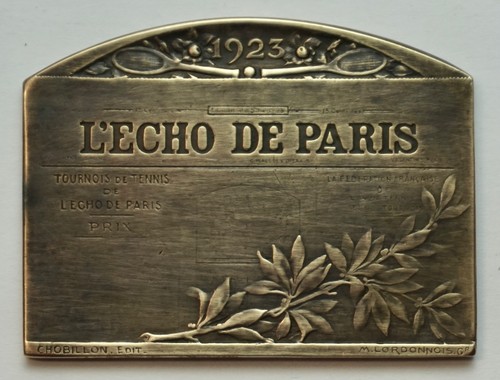 Plaque médaille bronze - plaque,, en