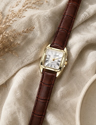 Montre femme vintage carrée - montre,