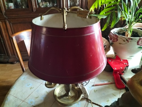 Ancienne lampe bouillotte - ancienne,