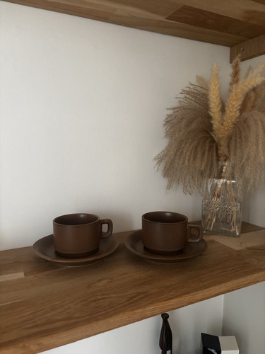Vintage duo tasses bistrot - duo,