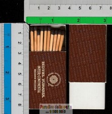 FIAMMIFERI MATCHES MATCHES - HOTEL FURAMA INTER-CONTINENTAL, HONG KONG