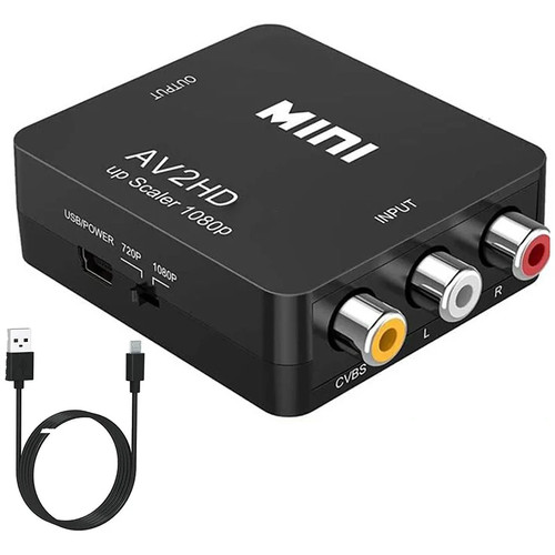 Adaptateur 1080p rca - adaptateur, hd