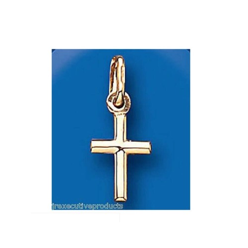 Petit pendentif croix or - petit,
