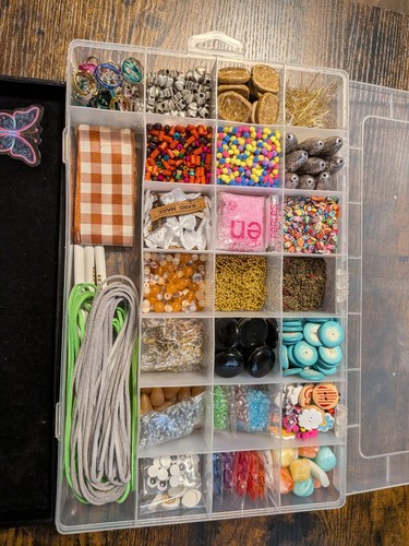 Lot perles apprêts bijoux - perles, et