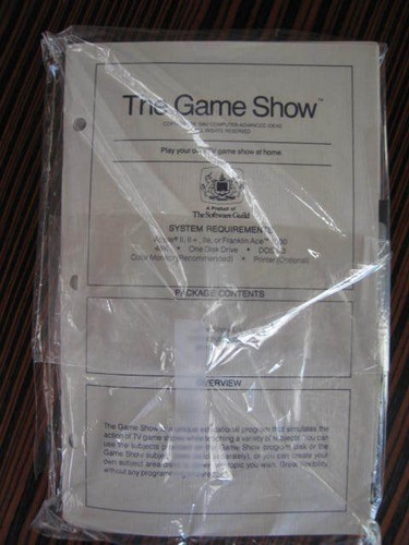 The game show - "the, show"
