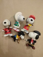 Figurines Snoopy lot 5pieces