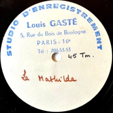 Jeanne Moreau 7" Acetate 1966