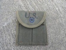 WW2 Authentique Pochette en Toile USM1  daté 1943