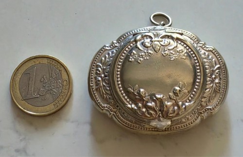 Ancien poudrier boite - ancien,