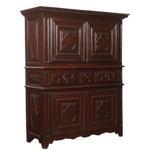 Buffet baroque ancien - buffet, noyer