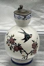 POT COUVERCLE ETAIN FAIENCE DE