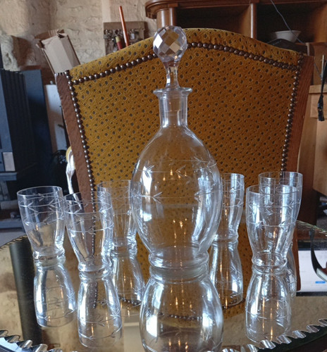 Ancien service baccarat 1930 - ancien,