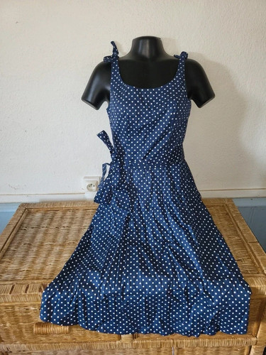Robe rétro années pois - robe,