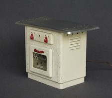 Vintage 1950s TMF Antique Dinner Doll Electric Cooker Toy