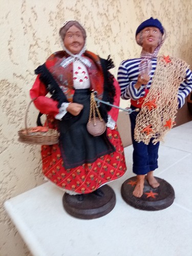 Couple santons anciens - 1,