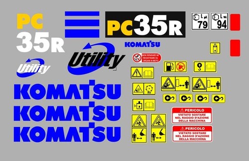 Kit complet autocollants - complet, d'autocollants