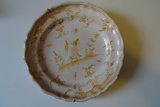 Moustiers Assiette Faïence