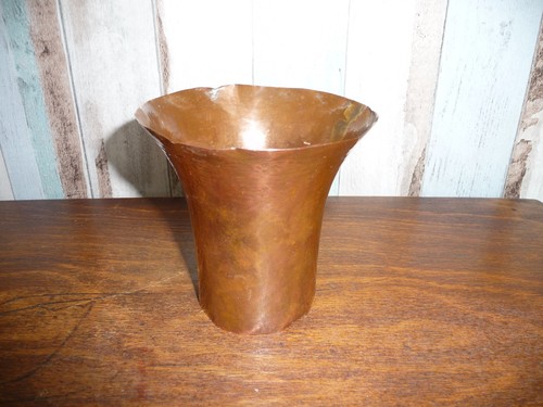 Pot vase en cuivre - pot, /