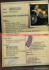 1977 HERCULES 250 Enduro Advertising Motorcycle