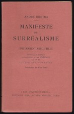 André BRETON. Manifeste du