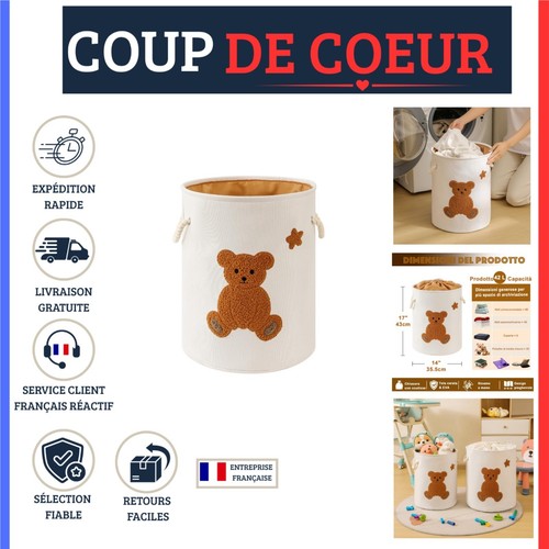 Panier linge enfant l - linge,